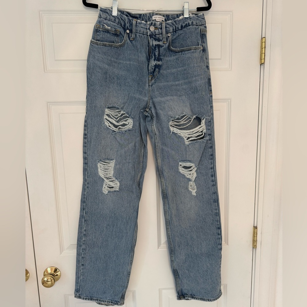 Good American high-waisted Jeans - 6/28